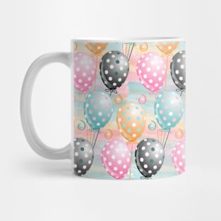 Colorful Balloons Pattern Mug